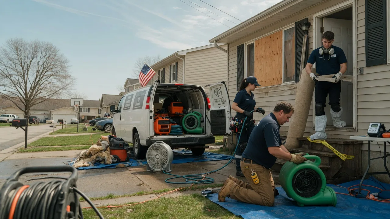 Water Damage Restoration in Delta, OH near me